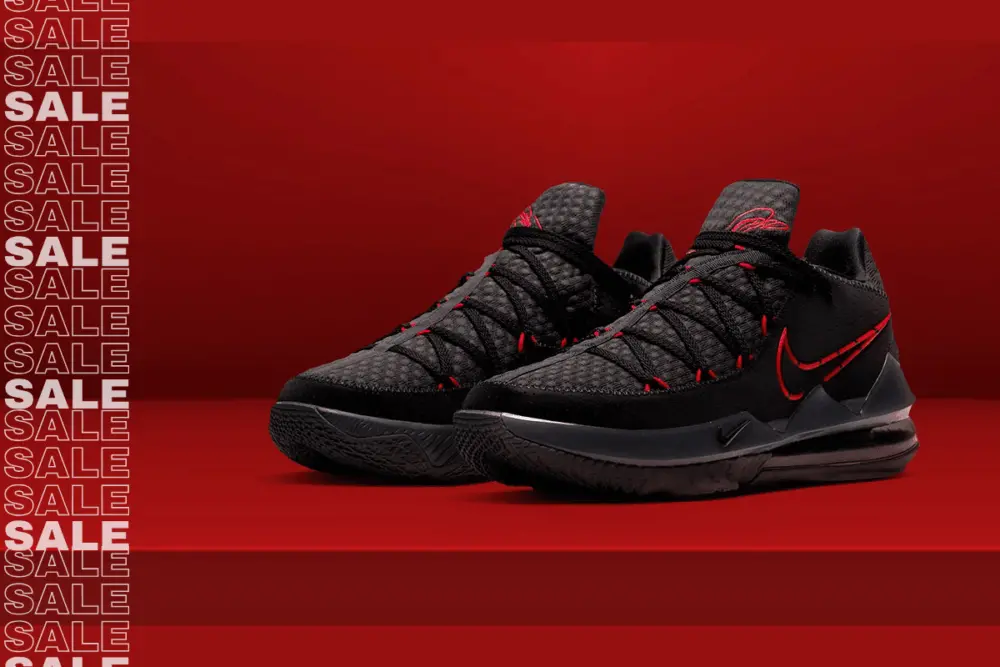 Giày Nike LeBron 17 Low 'Bred' CD5007-001 - Ảnh 5