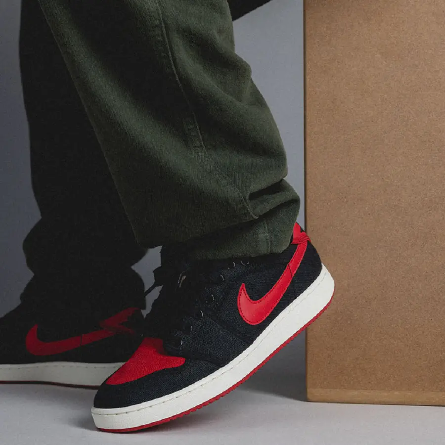 Giày Nike Air Jordan 1 KO Low 'Bred' DX4981-006 - Ảnh 3