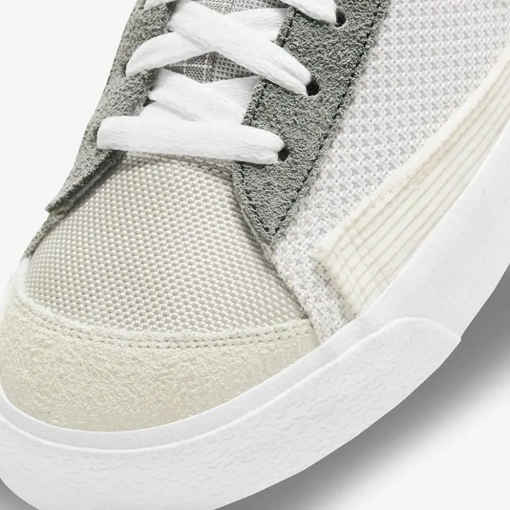 Giày Nike Blazer Mid 77 Patch Smoke Grey DD1162-001 - Ảnh 5