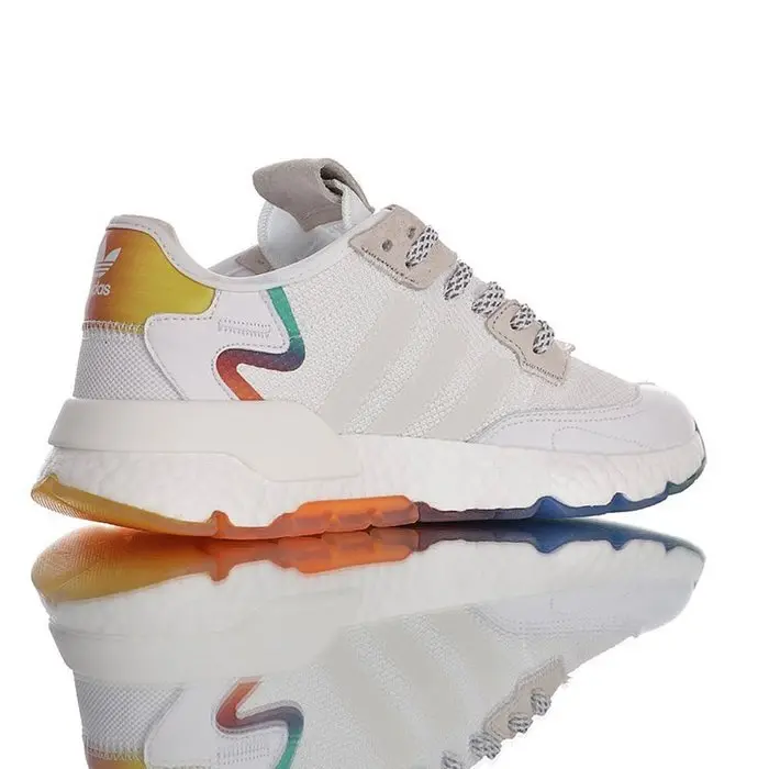 Giày Adidas Nite Jogger 2020 Boost 'Cloud White Rainbow' FV4544 - Ảnh 3