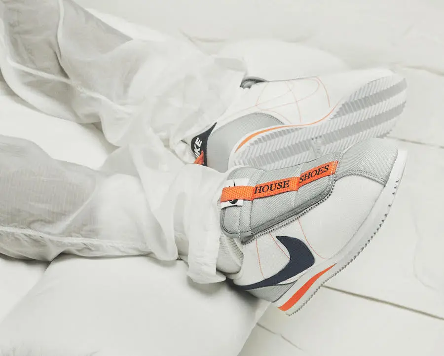 Giày Nike Kendrick Lamar x Cortez Basic Slip 'House Shoes' AV2950-100 - Ảnh 3