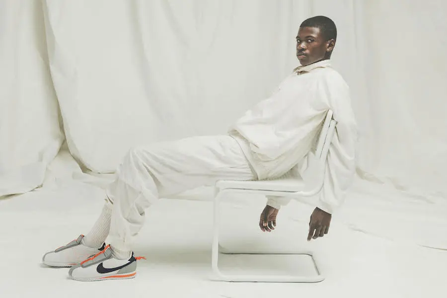 Giày Nike Kendrick Lamar x Cortez Basic Slip 'House Shoes' AV2950-100 - Ảnh 4