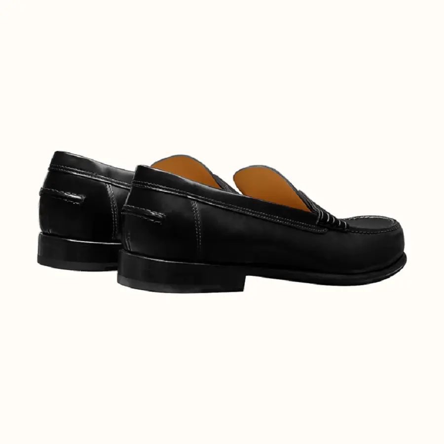 Giày Hermes Kennedy Loafer ‘Black’ H151424ZH02390 - Ảnh 4