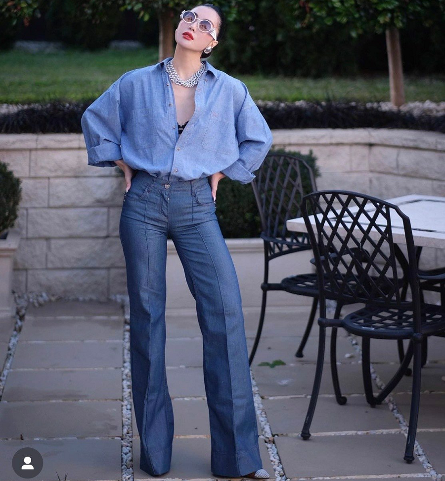 Kính Saint De Paris Gabrielle Sunglasses With Gradient Lenses 'White' - Ảnh 3