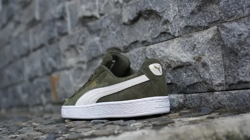 Giày Puma Suede Classic 'Green White' 365347-33 - Ảnh 5