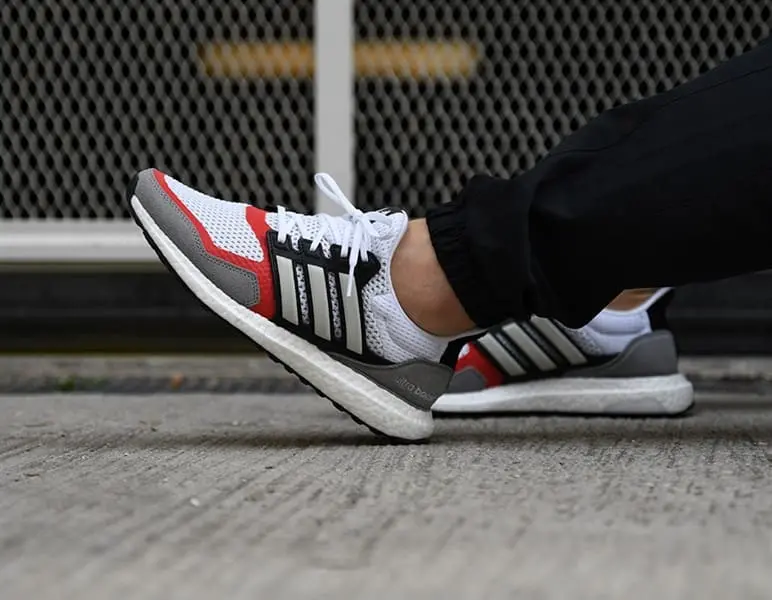 Giày Adidas Ultra Boost S&L 'White Grey Scarlet' EF2027 - Ảnh 4