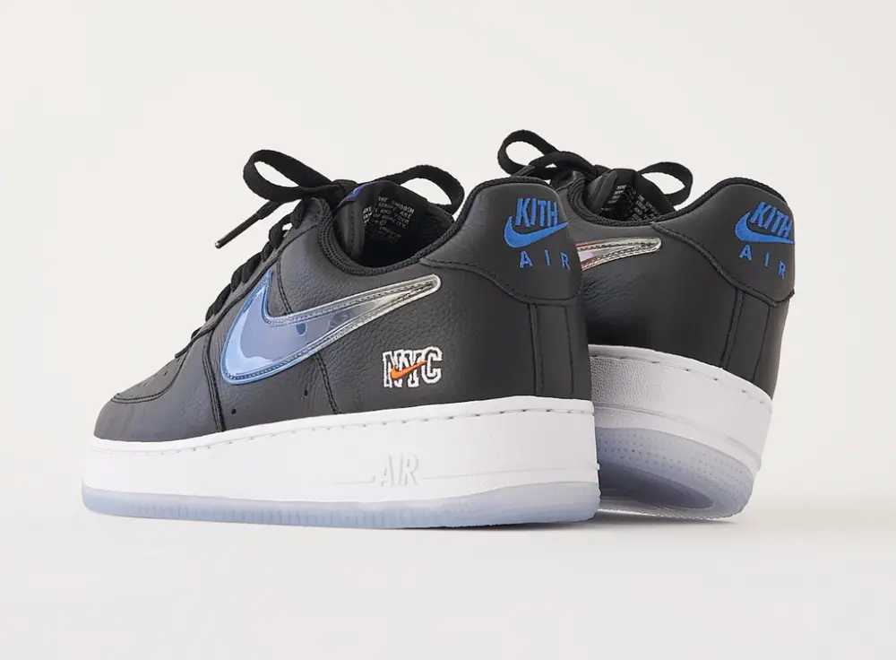 Giày Nike Air Force 1 Low Kith Knicks Away 'Black' CZ7928-001 - Ảnh 7