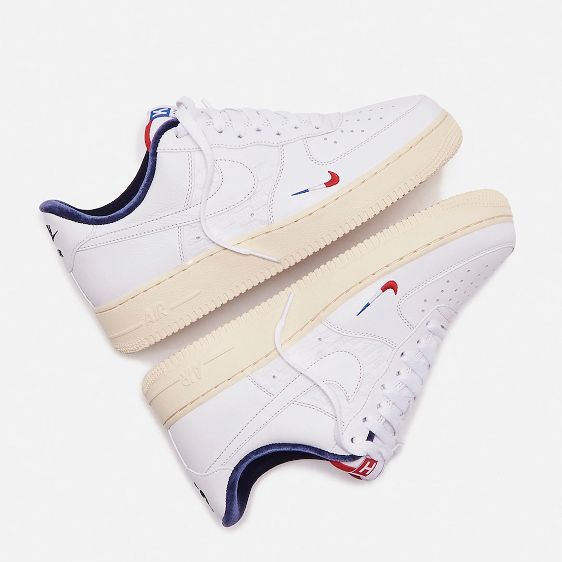 Giày Nike x Kith Air Force 1 Low 'Paris' CZ7927-100 - Ảnh 4