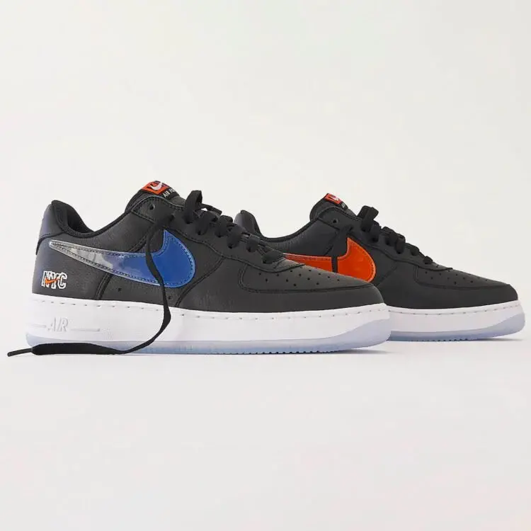 Giày Nike Air Force 1 Low Kith Knicks Away 'Black' CZ7928-001 - Ảnh 5