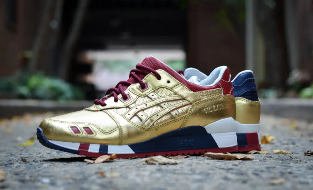 Giày Ronnie Fieg Gel Lyte 3 'USA' H41JK 9494 - Ảnh 3