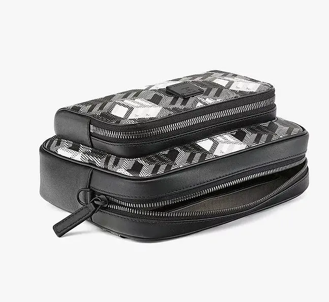 Alternative view of Túi MCM Klassik Crossbody in Cubic Monogram Canvas MMKBACK09BW001