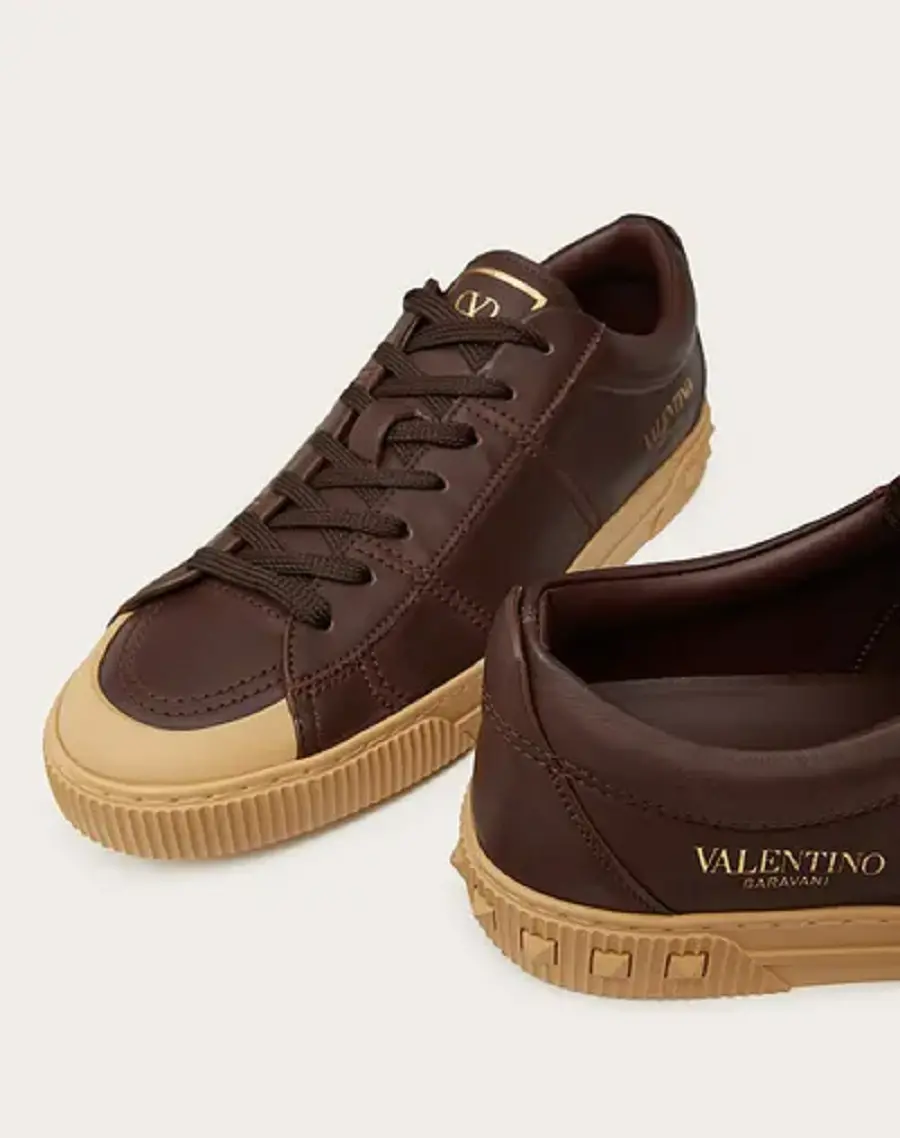 Alternative view of Giày Valentino Garavani Cityplanet Calfskin Sneaker 1Y2S0F90JKDKG8