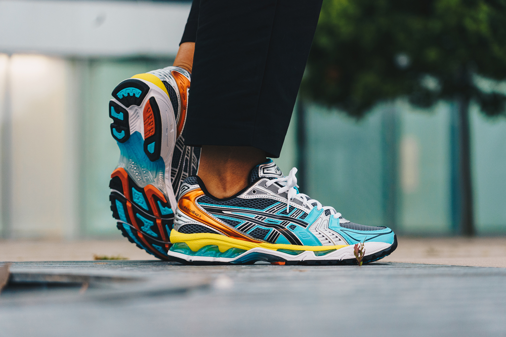 Giày Asics Angelo Baque x Gel Kayano 14 'Blue Multi' 1201A365-001 - Ảnh 2