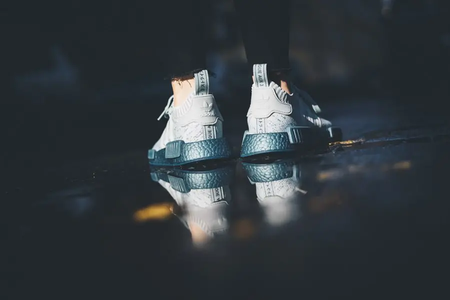 Giày Adidas NMD R1 Primeknit 'Sea Crystal' CG3601 - Ảnh 7