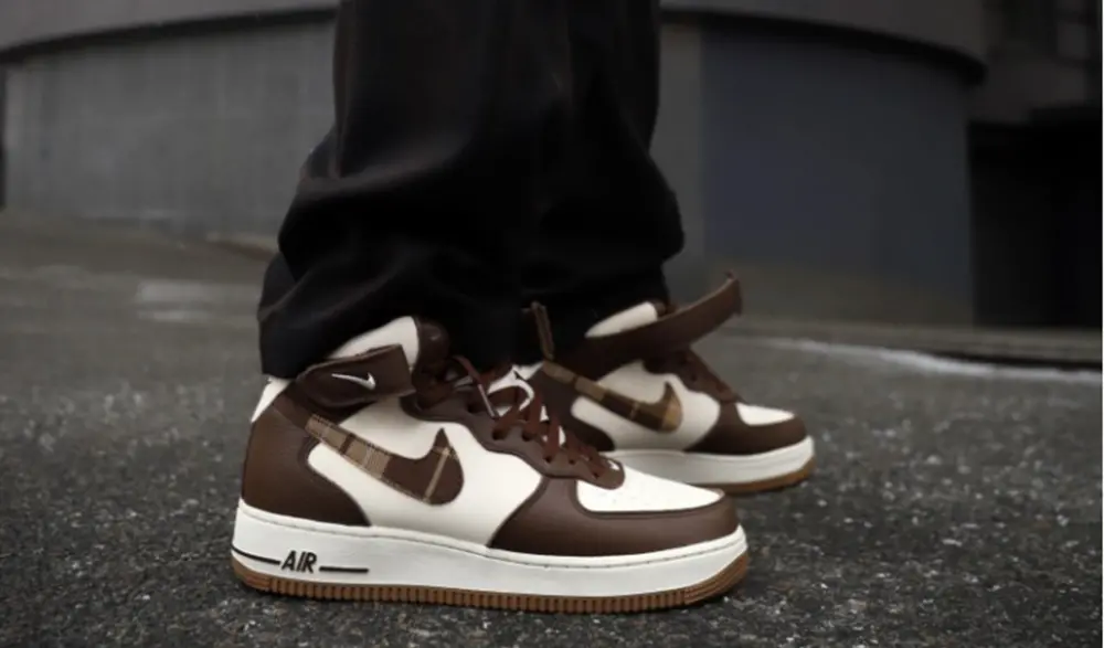 Giày Nike Air Force 1 Mid '07 Lx 'Cacao Wow' DV0792-100 - Ảnh 3