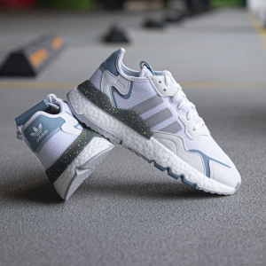 Alternative view of Giày Adidas Original Nite Jogger 'Cloud White Grey' FX6904