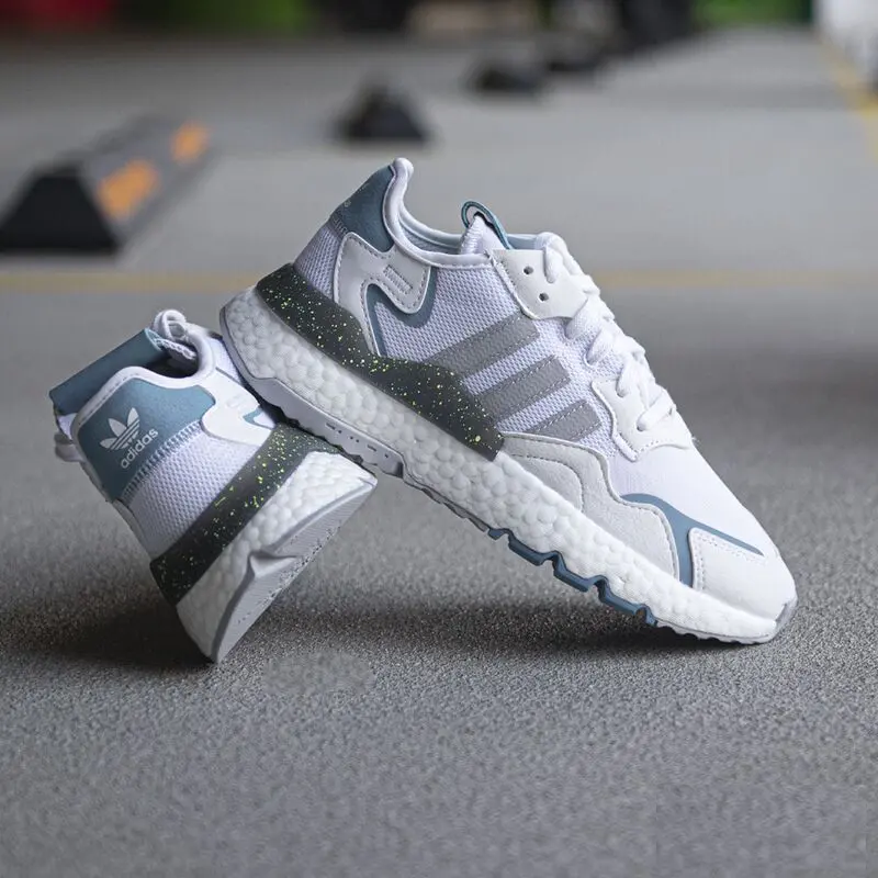 Alternative view of Giày Adidas Original Nite Jogger 'Cloud White Grey' FX6904