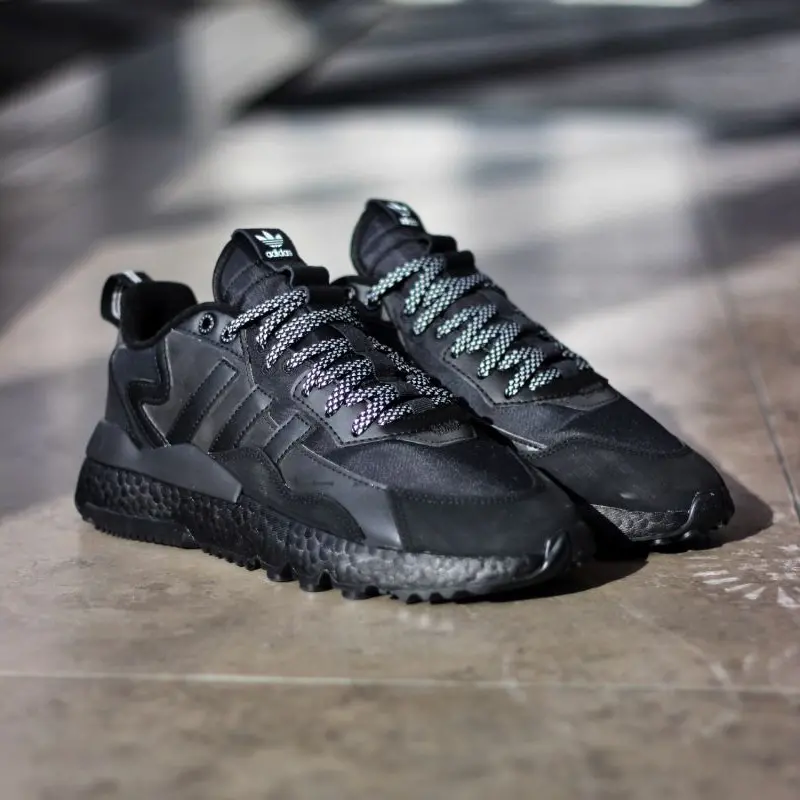 Giày Adidas Nite Jogger 'Blackout' FZ3661 - Ảnh 4