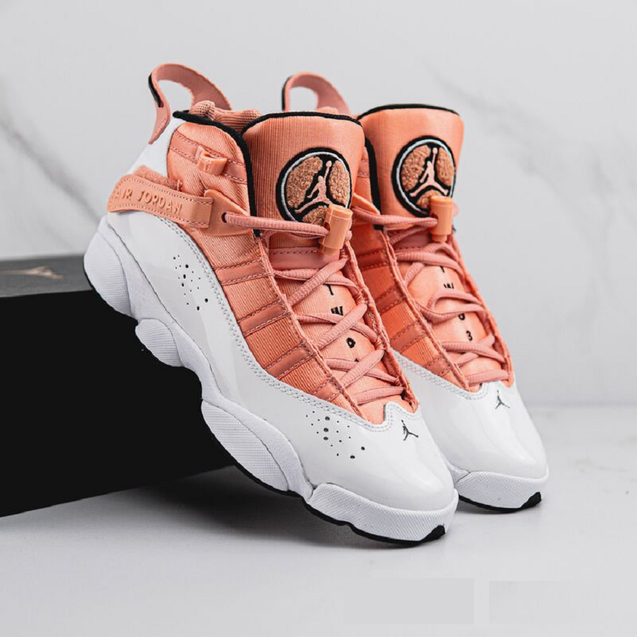 Giày Nike Air Jordan 6 Rings 'Light Madder Root' GS DM8963-801 - Ảnh 3