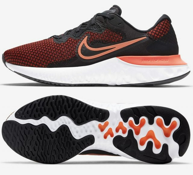 Giày Nike Renew Run 2 'Black Red' CU3504-004 - Ảnh 5
