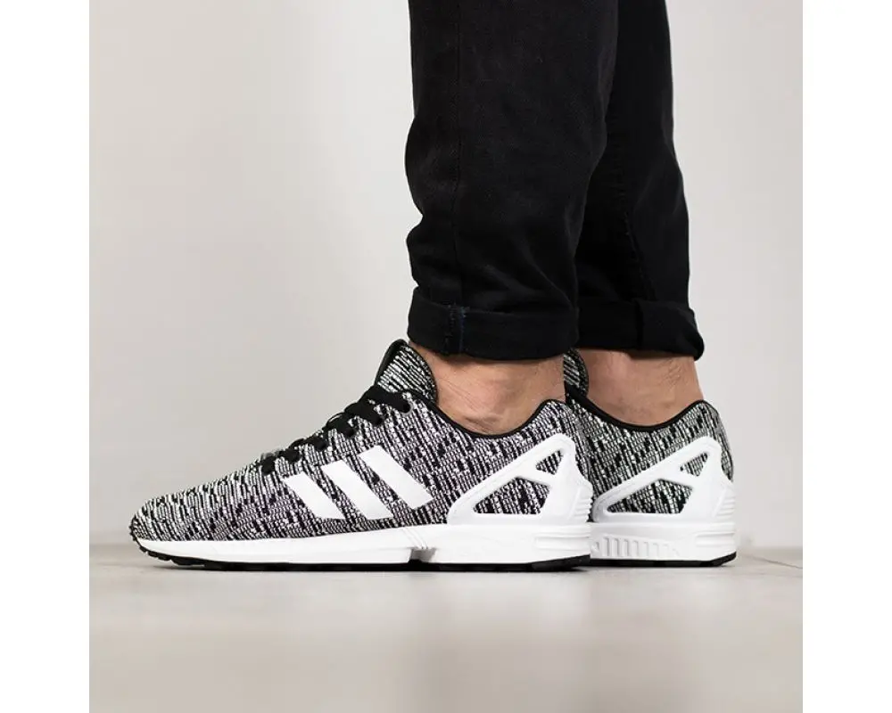 Giày Adidas ZX Flux 'Black White' BB2166 - Ảnh 5