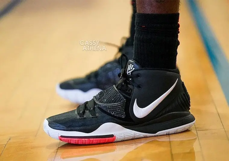 Giày Nike Kyrie 6 Jet 'Black White' BQ4630-001 - Ảnh 4