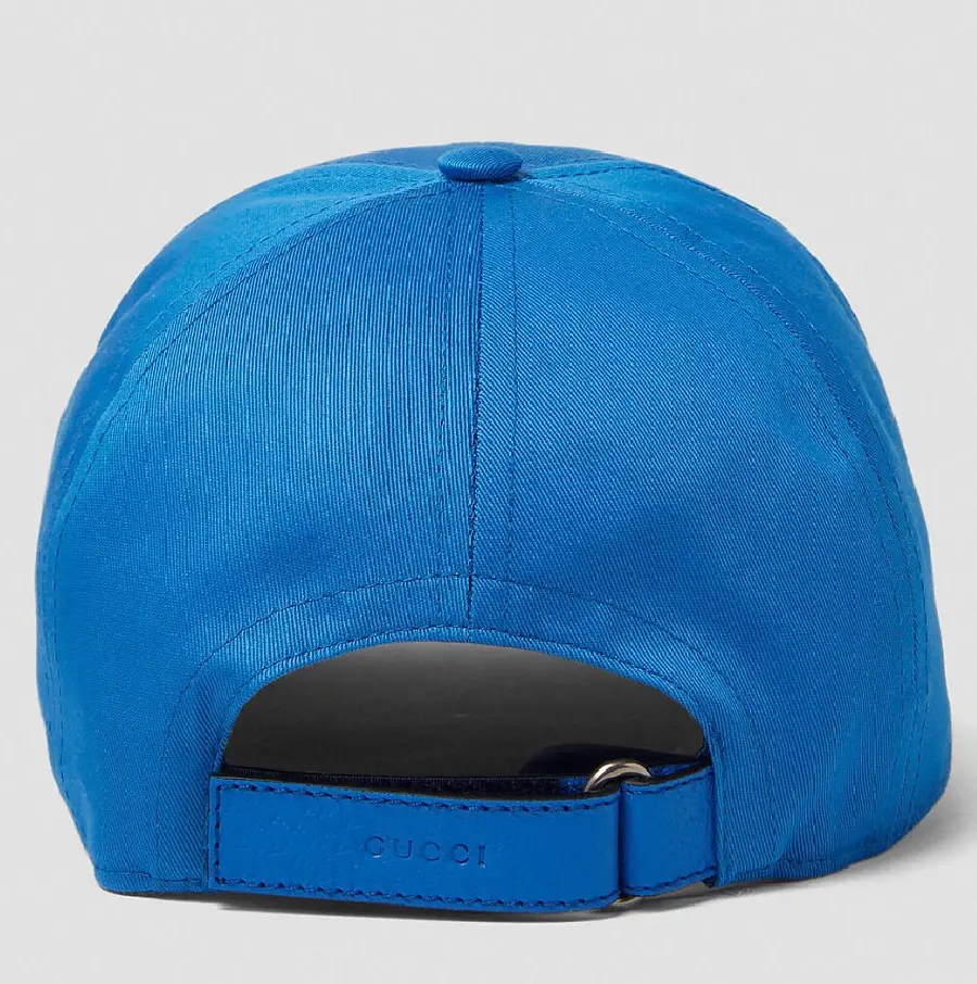 Mũ Gucci Logo Embellished 'Blue' 703207-4HAPQ-4969 - Ảnh 3