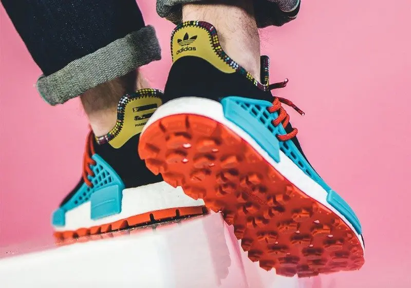 Giày Adidas NMD Hu Pharrell Inspiration Pack Black EE7582 - Ảnh 5