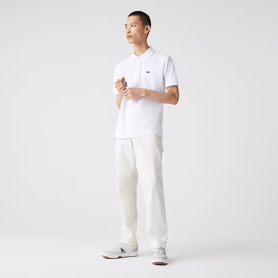 Áo Lacoste Men's Classic Fit L.12.12 Polo 'White' L1212-001 - Ảnh 5
