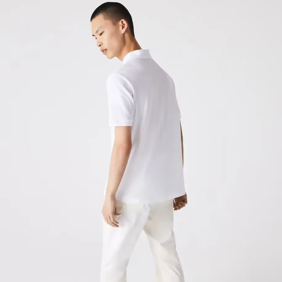 Áo Lacoste Men's Classic Fit L.12.12 Polo 'White' L1212-001 - Ảnh 4