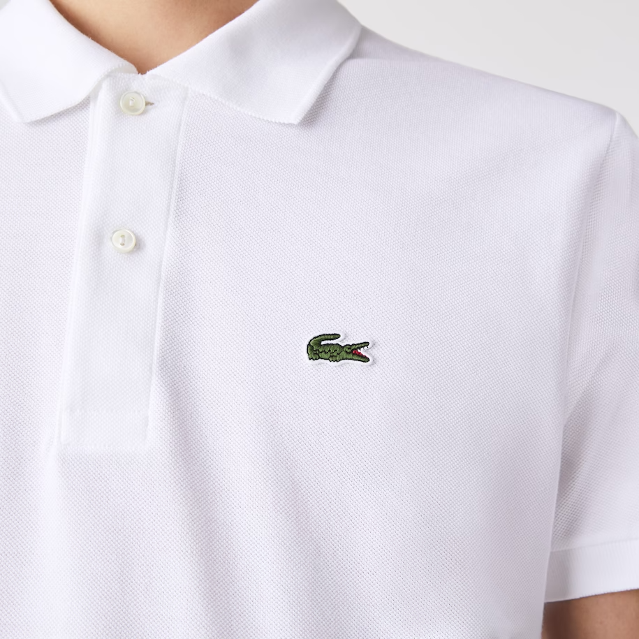 Áo Lacoste Men's Classic Fit L.12.12 Polo 'White' L1212-001 - Ảnh 2
