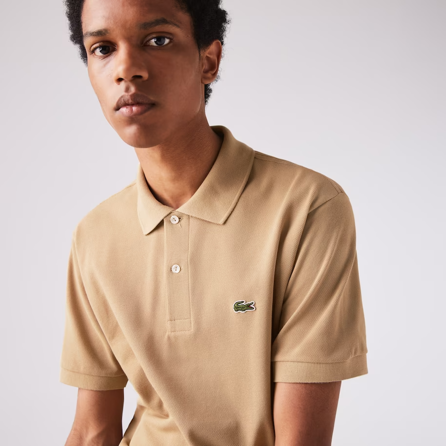 Áo Lacoste Men's Classic Fit L.12.12 Polo 'Beige' L1212-02S - Ảnh 2