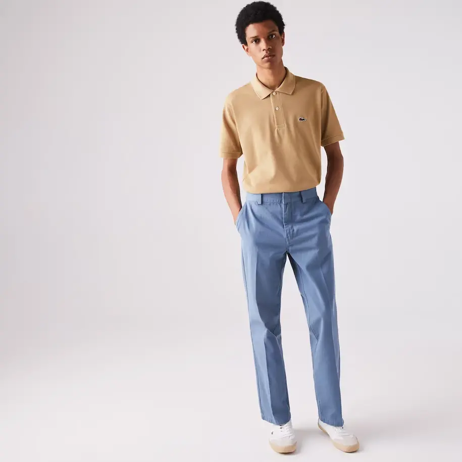 Áo Lacoste Men's Classic Fit L.12.12 Polo 'Beige' L1212-02S - Ảnh 4