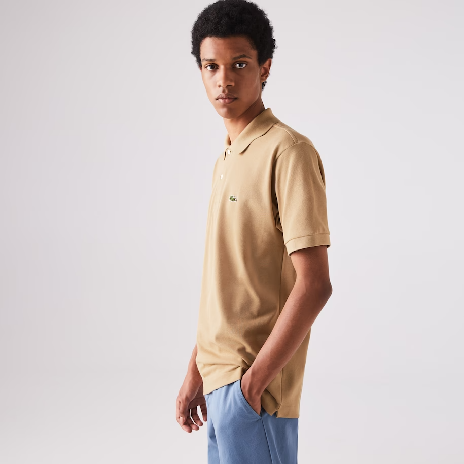 Áo Lacoste Men's Classic Fit L.12.12 Polo 'Beige' L1212-02S - Ảnh 3