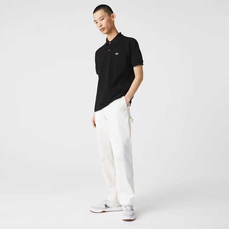 Áo Lacoste Men's Classic Fit L.12.12 Polo 'Black' L1212-031 - Ảnh 6