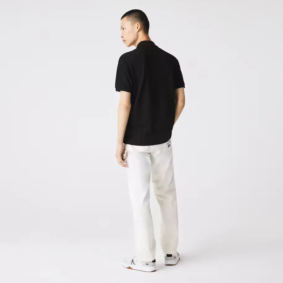 Áo Lacoste Men's Classic Fit L.12.12 Polo 'Black' L1212-031 - Ảnh 4