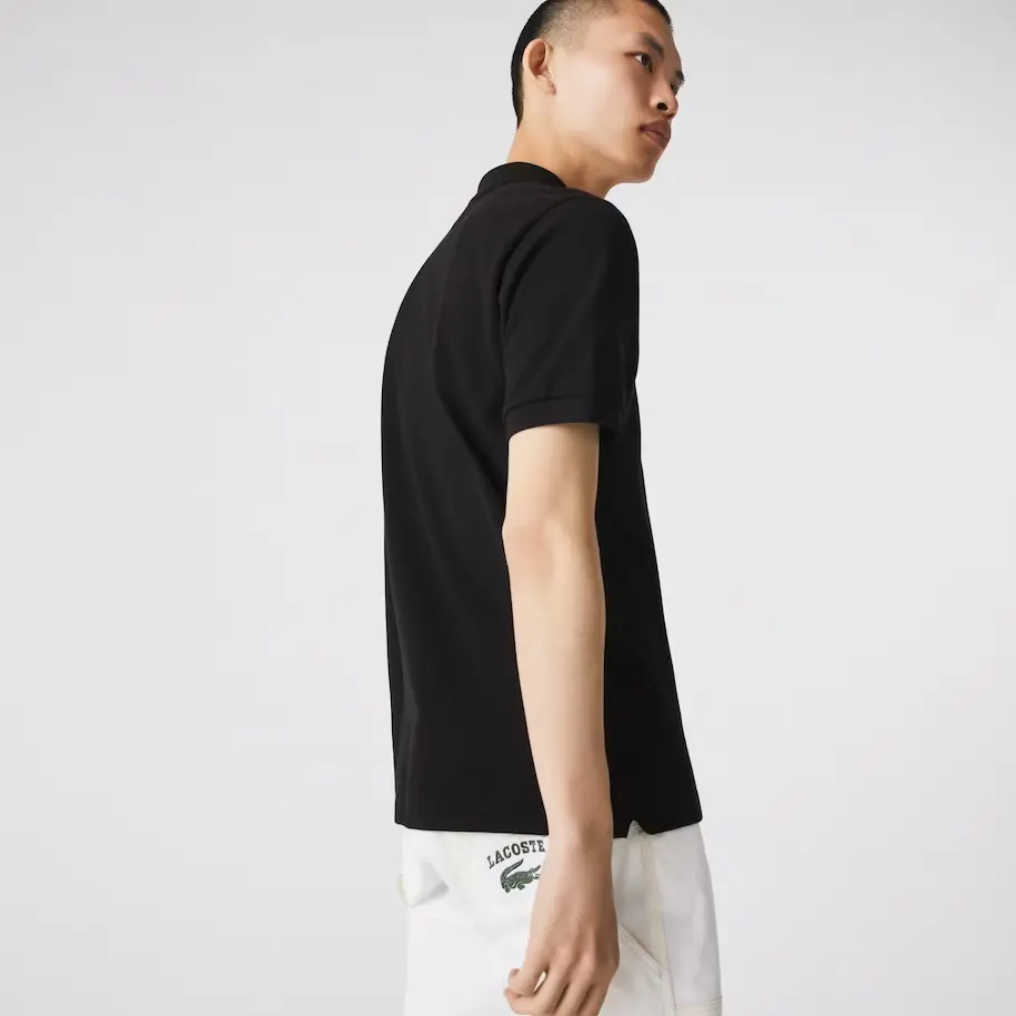 Áo Lacoste Men's Classic Fit L.12.12 Polo 'Black' L1212-031 - Ảnh 5