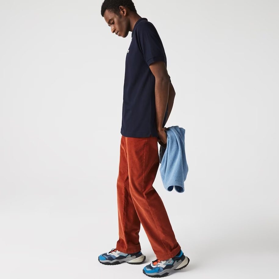 Áo Lacoste Men's Classic Fit L1212 Polo 'Navy Blue' L1212-166 - Ảnh 5