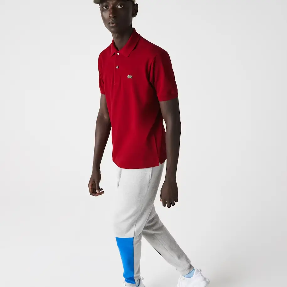 Áo Lacoste Men's Classic Fit L.12.12 Polo 'Bordeaux' L1212-476 - Ảnh 5