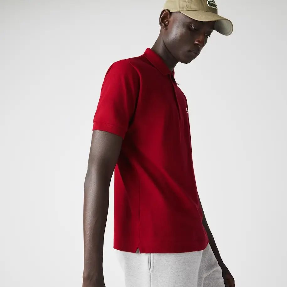 Áo Lacoste Men's Classic Fit L.12.12 Polo 'Bordeaux' L1212-476 - Ảnh 4