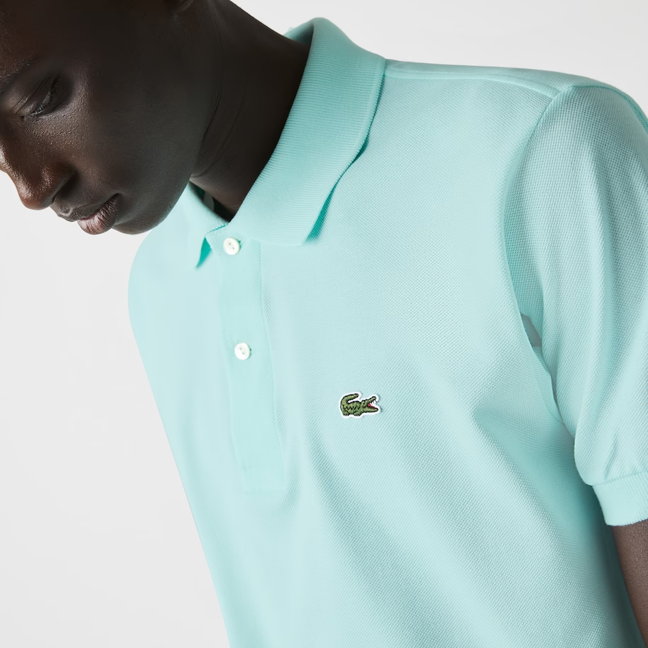 Áo Lacoste Men's Classic Fit L.12.12 Polo 'Turquoise' L1212-NRE - Ảnh 2