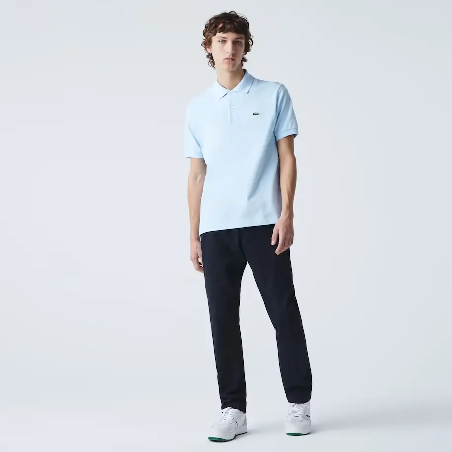Áo Lacoste Men's Classic Fit L.12.12 Polo 'Light Blue' L1212-T01 - Ảnh 3