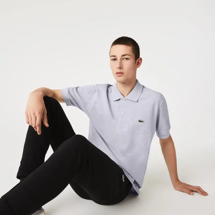 Alternative view of Áo Lacoste Classic Fit L.12.12 Polo 'Grey' L1264-51-CCA