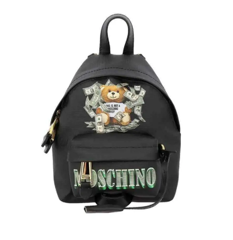 Balo Moschino Teddy Bear Dollar ‘Black’ A-7637-8210-3555