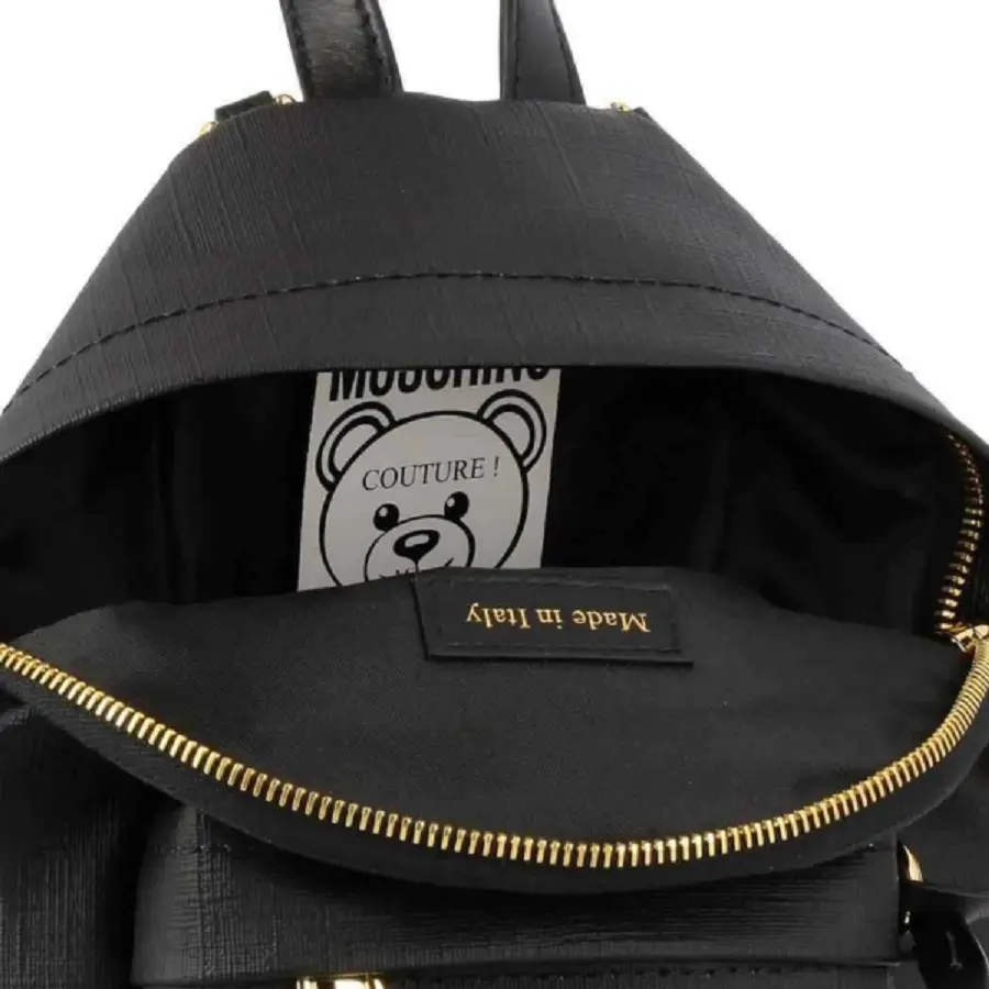 Balo Moschino Teddy Bear Dollar ‘Black’ A-7637-8210-3555 - Ảnh 3