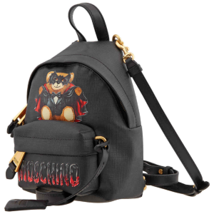 Alternative view of Balo Moschino Teddy Bear Print Mini ‘Black’ A-7637-8210-1555