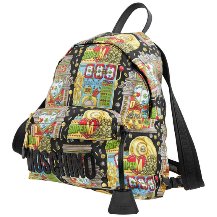 Balo Moschino Slot Machine ‘Multi’ A-7640-8219-1888 - Ảnh 2