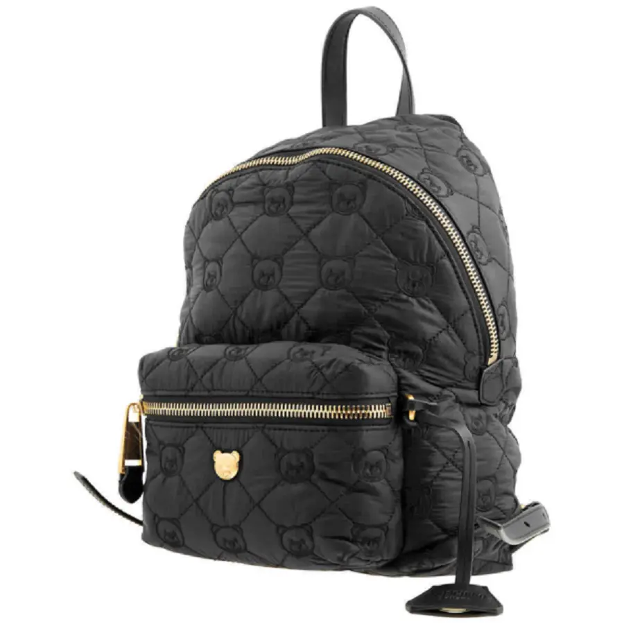 Alternative view of Balo Moschino Teddy Bear Motif ‘Black’ B-7621-8208-1555