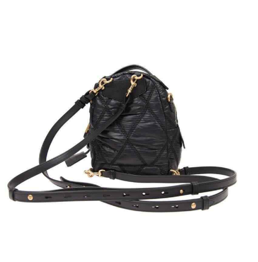 Balo Moschino Quilted Logo ‘Black’ B-7606-8207-1555 - Ảnh 3