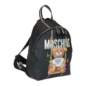 Alternative view of Balo Moschino Teddy Bear Faux ‘Black’ A-7636-8210-2555